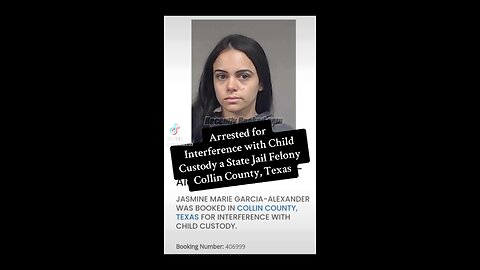 Interference with Child Custody is a State Jail Felony #texas #law #police #sheriff #constable