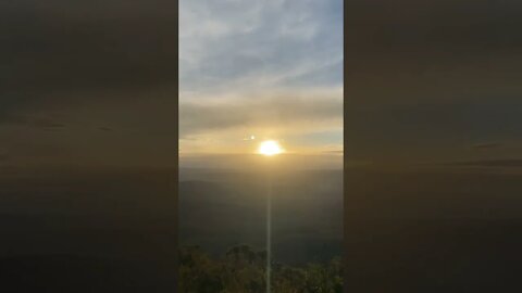 Sunset at the Blue Mountains NSW Australia