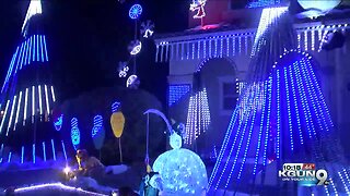 Tucsonan shares Christmas spirit through elaborate light show