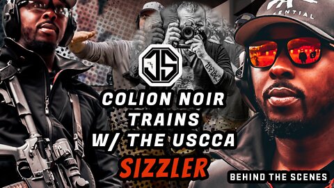 COLION NOIR TRAINS WITH USCCA SIZZLER