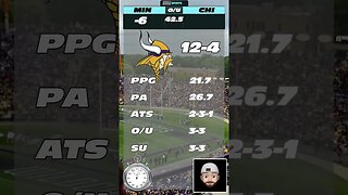 NFL 60 Second Predictions - Vikings v Bears