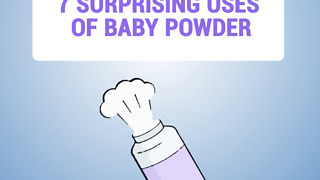 7 surprising uses for baby powder