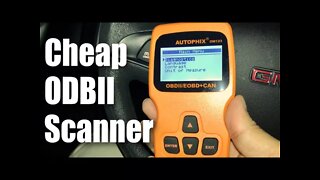 Cheap OBD2 Universal Auto Code Reader Scanner Diagnostic Tool Review