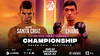 Steven Chang vs Jackson Santa Cruz | Bout 8 | UFL 3