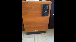 CRYSTAL subwoofer system bass 12R amplifier (Home Cinema)