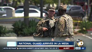 National Guard arrives in La Mesa