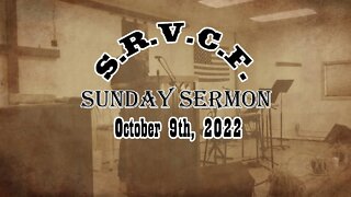 Sunday Sermon | October 9th, 2022