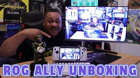 ASUS ROG ALLY UNBOXING FULL ACCESSORIES BLOW OUT!!!!!!