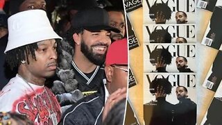 Rappers Drake and 21 Savage ordered by court to stop use of fake Vogue cover to promote their album