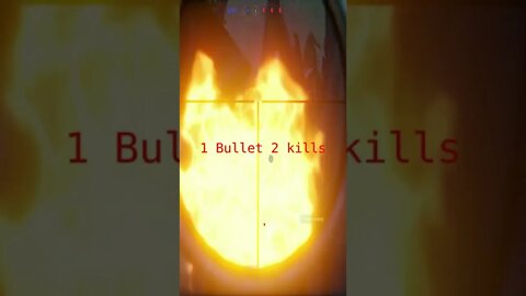 Enlisted 1 Bullet 2 kills