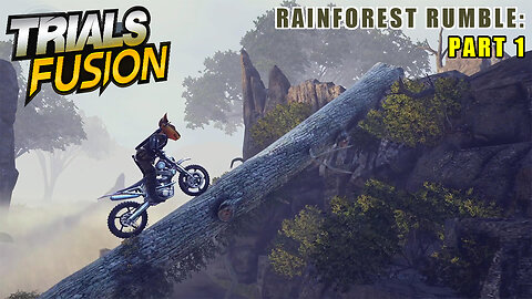 Trials Fusion – Rainforest Rumble (Part 1) Platform Bike Racing | 3 Tracks: Time Trials #gaming #PS4