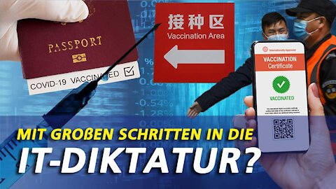 Impfpass, QR-Code & Big-Data: Schritt für Schritt in den totalitären Staat?