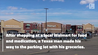 Police Officer Buys Sick Man’s Groceries & Medication After They’re Stolen at Walmart