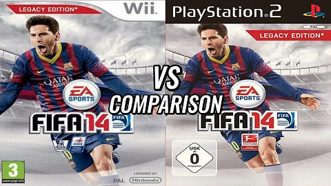 FIFA 14 Nintendo Wii Vs PS2