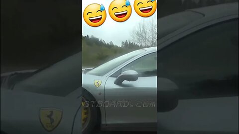 😅Douchebag in Porsche 911 Turbo PDK 997 gets vicously brutalized by Ferrari 448 Speciale in rollrace