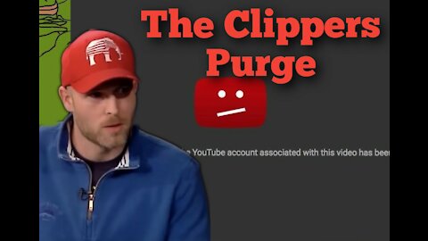 Vincent James || The Clipper Purge - Accelerating YouTube Censorship