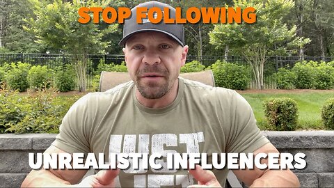 Stop Following Unrealistic Influencers