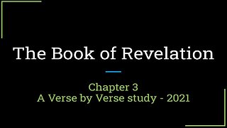 Revelation Chapter 3