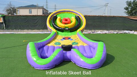 Inflatable Skeet Ball #inflatablefactory #inflatable #slide #bouncer #inflatablesupplier #jumping