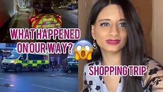 Incident happened on our way? | come shop with us | Vlog