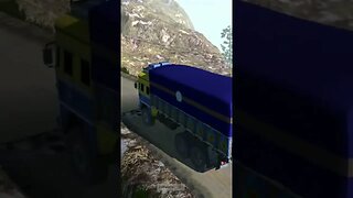 Truck driving On mountain small roads..🔥 #ytshorts #trending #viralvideo #shorts