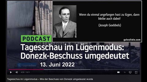 Tagesschau im Lügenmodus