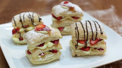 Strawberry Napoleons