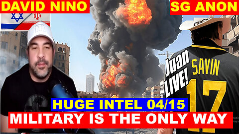 JUAN O SAVIN & SG ANON, DAVID NINO, CHARLIE WARD SHOCKING NEWS 04/15 💥 MILITARY IS THE ONLY WAY