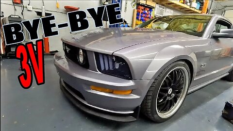 Yanking the 3V 4.6 out of our 2006 Mustang GT *COYOTE INCOMING