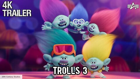 TROLLS 3 BAND TOGETHER Trailer 2023 New Animation Movies 4K1080P HD