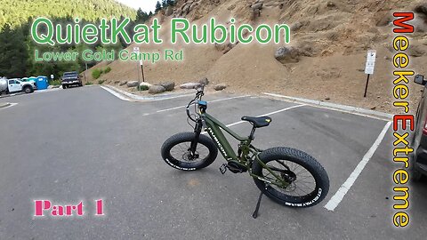 QuietKat Rubicon - First outing on a fun trail!