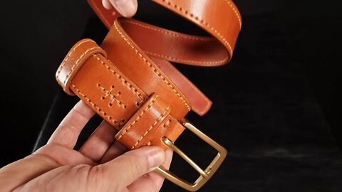 How to Make a Leather Belt