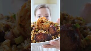 #jambalaya recipe by Chef Paul Prudhomme #cajuncooking #comfortfood #recipe #fallrecipes