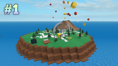 Natural Disaster Survival Roblox Gameplay #1 - Modest Headquarters Map survivor