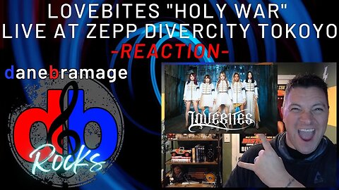 LOVEBITES "Holy War" 🇯🇵 Live at Zepp DiverCity Tokyo 2020 | A DaneBramage Rocks Reaction 1st!