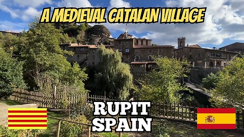 Exploring Spain: A Walking Tour of Rupit a MEDIEVAL Catalan Village