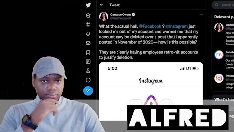 Facebook & Instagram Locks Candace Owens Out Of Her Account & Threatens Permanent Ban : by Alfred
