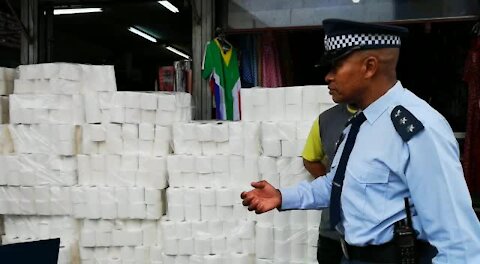 SOUTH AFRICA - Durban - Municipality's toilet rolls confiscated (Videos) (tdJ)