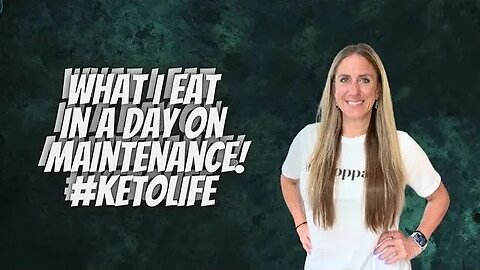 WHAT I EAT IN A DAY ON KETO IN MAINTENANCE | UPDATE ON MY SQUAT CHALLENGE