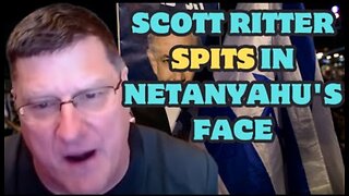 Scott Ritter spits in Netanyahu's face after Israel strikes a UN food center in Gaza