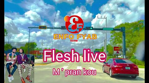 FLESH live - M PRAN KOU #mix live remix guitare Manno