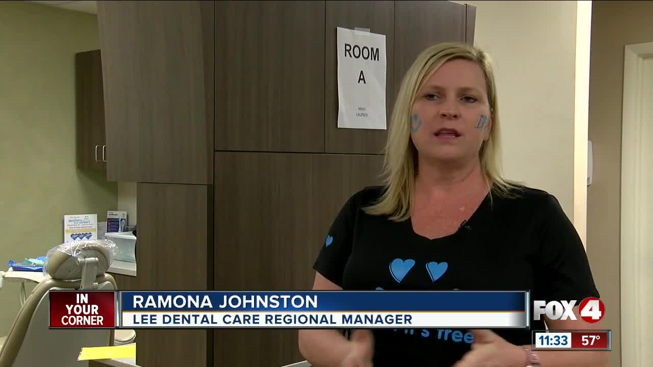 Local dental office gives free dental care to those who need it.