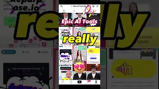 A TikTok Channel you really should know! (Artificial Intelligence) #shorts #tiktok #aitools