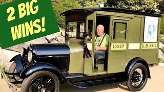 1929 Ford Model A Mail Truck wins at Concours D' Elegance 2021 You won't BELIEVE it!