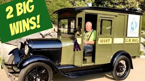1929 Ford Model A Mail Truck wins at Concours D' Elegance 2021 You won't BELIEVE it!