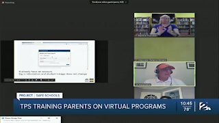 TPS training parents on virtual programs