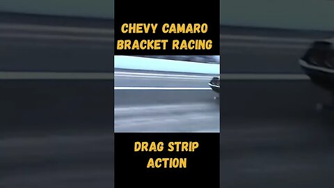 Epic Camaro vs. Camaro Bracket Race! #shorts