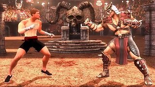 Van Damme MK1 Vs Shao Khan - Mortal Kombat 9 Mod