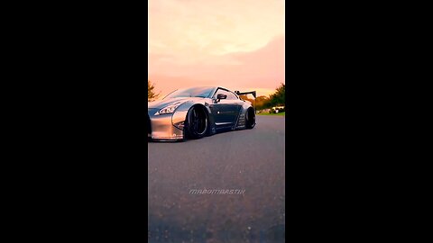 4K QUALITY WITH GOD LOOK + ENGLISH SONG #nissan #gtr