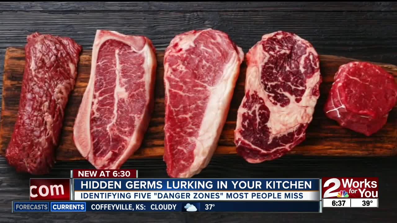 Hidden germs lurking in your kitchen